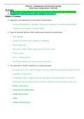NUR2115- Fundamentals of Professional Nursing Final Exam Concept Review- Fall 2021 All Modules