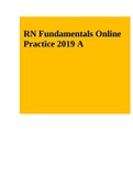 ATI RN Fundamentals Online Practice 2019 A