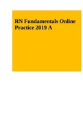 ATI RN Fundamentals Online Practice 2019 A