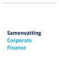 Samenvatting Corporate Finance RSM BA2 EUR