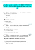 practice questions &lpar;ch&period;3-4&rpar; 100&percnt; CORRECT TO ALL ANSWERS GUARANTEED GRADE A&plus;
