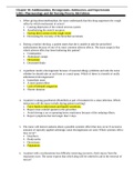pharmacology exam 3 questions with highlighted answers.
