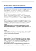 Samenvatting Kernbegrippen van professionele communicatie