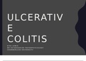 NR 507 Week 2 Assignment: Disease Process Presentation Part 1: Ulcerative Colitis