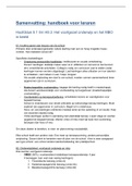Samenvatting Handboek voor leraren H9&comma; H11 t&sol;m H13&period; Onderwijskunde&comma; lerarenopleiding&period;