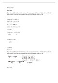 CHEM 108 Module 3 Exam Answers- Portage Learning