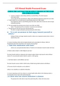 NURSING ATIATI Mental Health Proctored Exam 2021 &comma; Mental Health ATI Proctored Exam 2021&period;docx