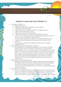 Dimensions of nursing Concept Guide Exam #1 (Modules 1-3)