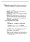 Exam (elaborations) NUR2058 Dimensions Of Nursing  Exam 1 Study Guide