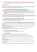 NUR 2115 / NUR2115 Exam 1 Blueprint (Latest 2021 / 2022): Fundamentals of Professional Nursing - Rasmussen College