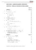 Wiskunde b  oefentoets en uitwerkingen hoofdstuk 1 formules, grafieken en vergelijkingen