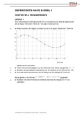 Wiskunde b oefentoets hoofdstuk 2 veranderingen
