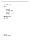 NURSING NUR 221Pathophysiology Notes Chapter 1-4.docx