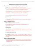 NUR2058 Dimensions in Nursing Practice Final Exam Concept Guide