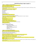 NR 509 Final Study Guide Graded A&plus;