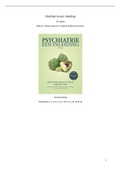 SAMENVATTING Psychopathologie: PSYCHIATRIE een inleiding 10e editie
