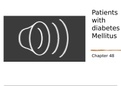 NURSE 251 Patients with Diabetes mellitus 2021 (Portage learning) Notes