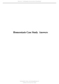 Homeostasis Case Study Answers