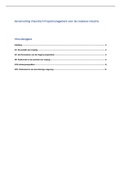 Samenvatting CMD MediaQuestions Boek Chaordisch projectmanagement inleiding &plus; Hoofdstuk 1&comma;2&comma;8&comma;19&comma; 25 