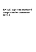 ATI Predictor Comprehensive Assessment 2021 A