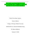 Nurs-6501 Case Study Wk8 M5 Assgn ALL ANSWERS 100&percnt; CORRECT Latest Fall 2021&sol;2022 GUARANTEED GRADE A&plus;
