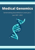 Medical Genomics samenvatting gehele stof 2021-2022