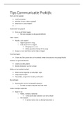 Tips Communicatie Praktijk