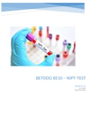 Uitwerking Casusopdracht Beroepssituatie 10 BS10 Betoog NIPT test &lpar;VBS10-CA-17&rpar; 