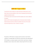 DNP 801 Topic 2 DQ 2