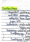 Antibiotic Agents Pharmacology Study Notes- Monobactam, Aminoglycoside, Tetracycline