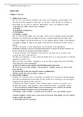 NURSING 220 Study Guide Test 1 LATEST
