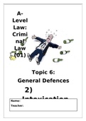 UK Criminal Law Study Guides 
