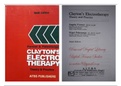 Clayton electro therapy book 9th edition