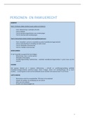 Volledige samenvatting Personen- en Familierecht 