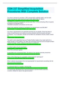 CON 237 Simplified Acquisition Procedures With Complete Solution