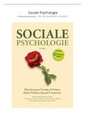 Sociale Psychologie (Toegepaste Psychologie Jaar 1) Samenvatting - Hanzehogeschool Groningen