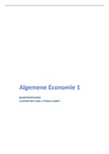 Algemene Economie 1 begrippentrainer