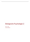 Volledige samenvatting biologische psychologie 2 