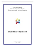 Manual de revisión de la traducción por la Unión Europea