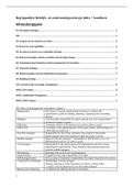 BEGRIPPENLIJST bedrijfs- en ond.strategie H0-H10 + WPO's combinatie slides en Handboek