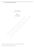 Annotated Bibliography PSYC 351 Liberty University