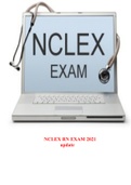 NCLEX RN EXAM 2021 update