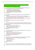 ATI RN COMPREHENSIVE PREDICTOR LATEST BEST GUIDE TO GRADE A &lpar;VII&rpar;