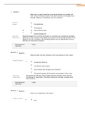 NR 507 Final Exam 1 &ndash; Question and Answers