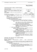 Notities Orthopedagogiek - Leerstoornissen (P0L40a) 