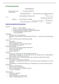 Abitur Notizen für die Entzündungsreaktion und Immunabwehr (1 1/2 Seiten)