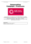 Samenvatting Pedagogie ・Theoriegedeelte & Vaardigheden ・ACJ: 2021-2022 ・ UCLL Campus Hasselt