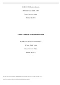 BUSI 604-D04: Business Research Methods Ka’iulani Kini K. Talbot 2021