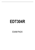 EDT304R EXAM PACK 2022