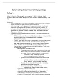 Complete samenvatting van de literatuur (artikelen) van het vak 'HSO20806 Health Psychology'
